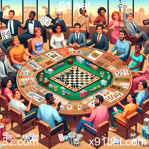 A Magia dos Jogos de Mesa no 91 Bet